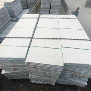 漳州芝麻白毛板，石材毛板