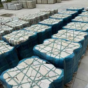 漳州黄金麻冰裂纹 碎拼