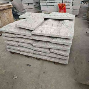 漳州芝麻白蘑菇石，自然面