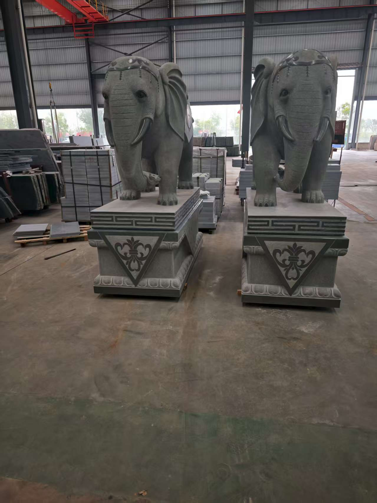 漳州芝麻灰花岗岩对象 芝麻白芝麻灰大象