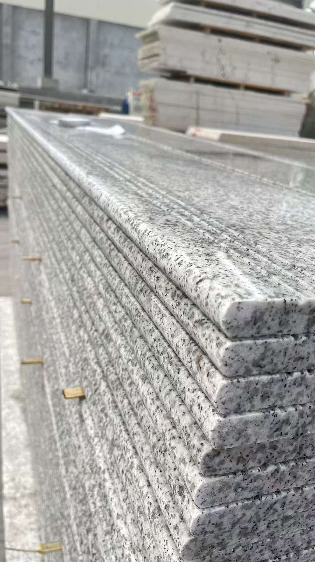 漳州芝麻白楼梯踏步 花岗岩楼梯板材